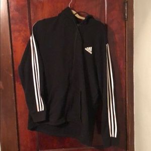 Adidas full zip hooded sweatshirt. Size XL